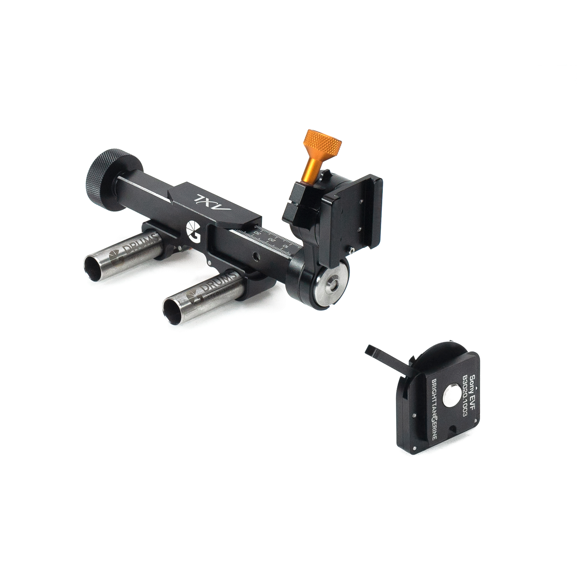 Bright Tangerine Axl EVF Mount (Sony) - Base Kit