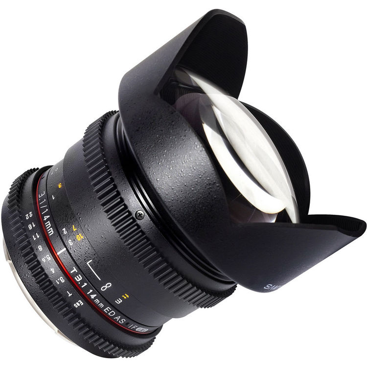 Samyang 14mm T3.1 ED AS IF UMC VDSLR II Canon EF - 2