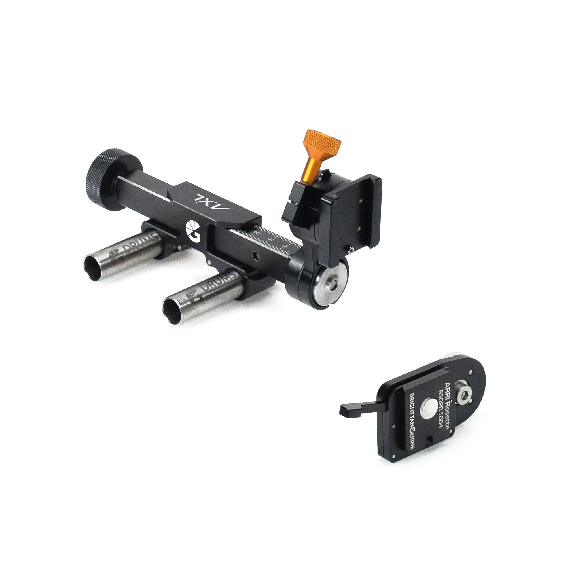 Bright Tangerine Axl EVF Mount (Rosette) - Base Kit - 2
