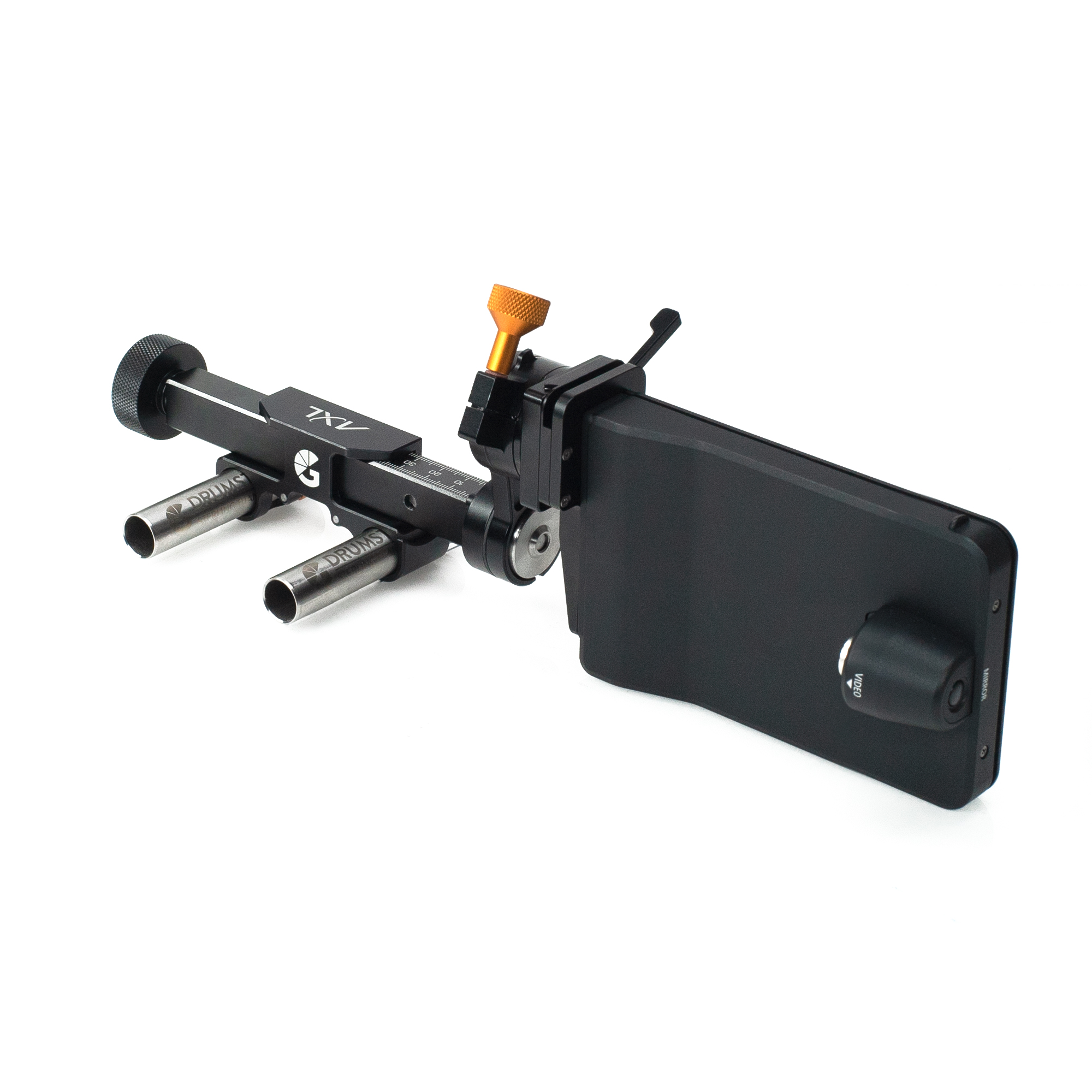 Bright Tangerine Axl EVF Mount (Canon LM-V2) - Base Kit - 9