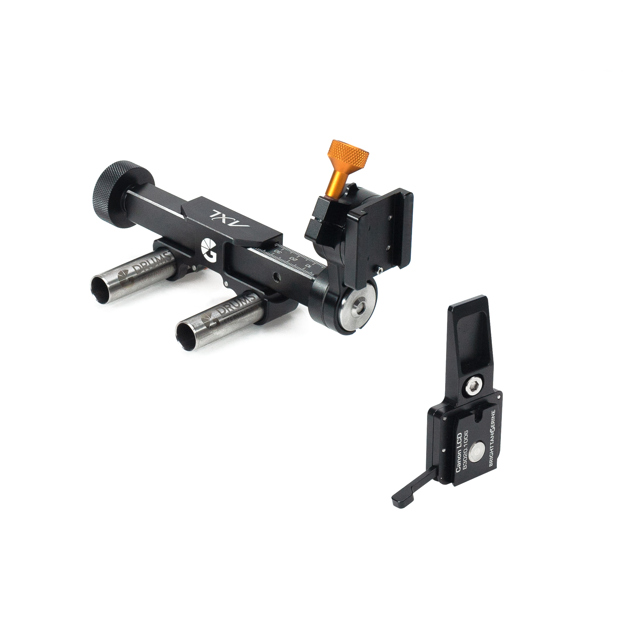 Bright Tangerine Axl EVF Mount (Canon LM-V2) - Base Kit - 2