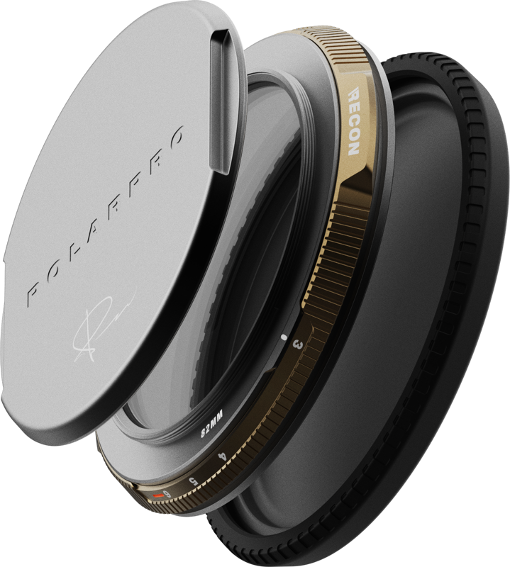 PolarPro Recon VND/PL Matte Box Base Kit - 15