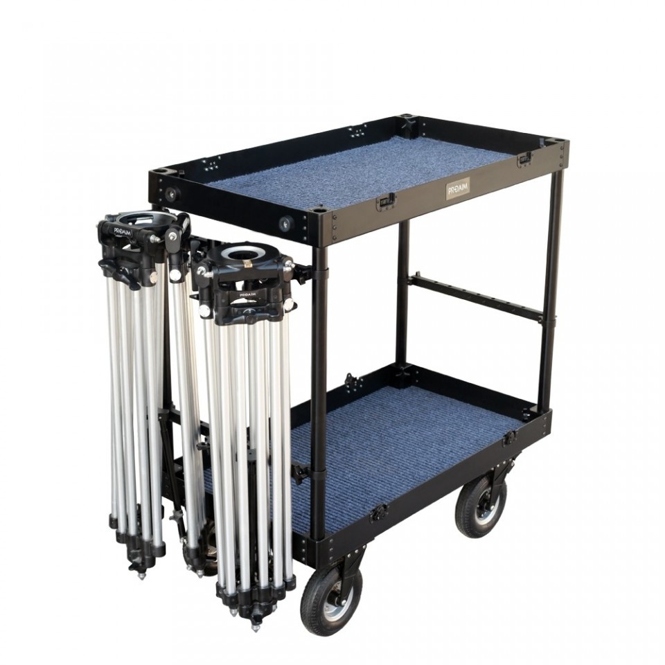Proaim Dual Tripod Holder For Camera Cart - 3