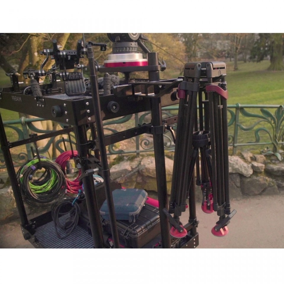 Proaim Dual Tripod Holder For Camera Cart - 4