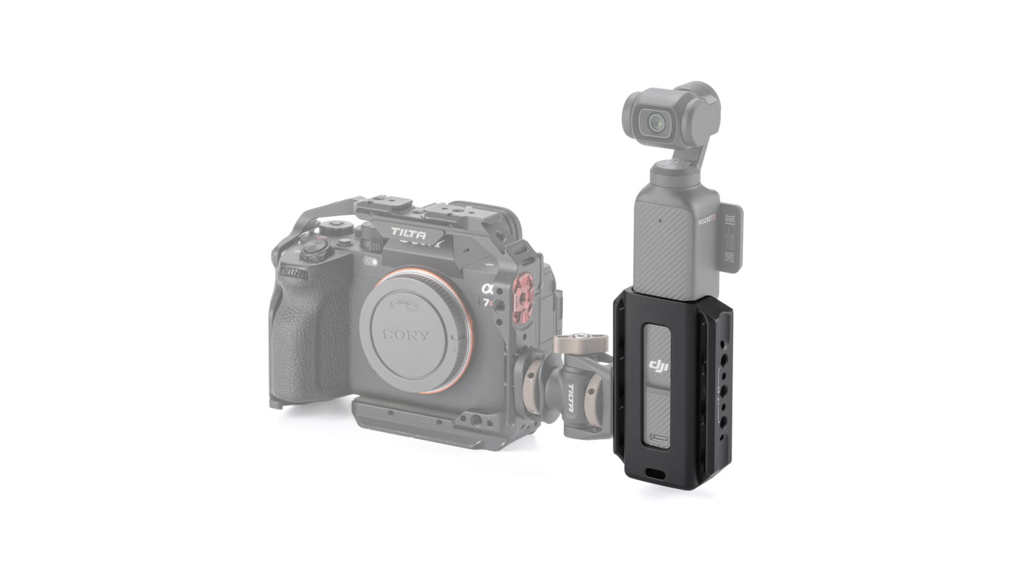 Tilta Accessory Mounting Expander for DJI Osmo Pocket 3 - Black - 2