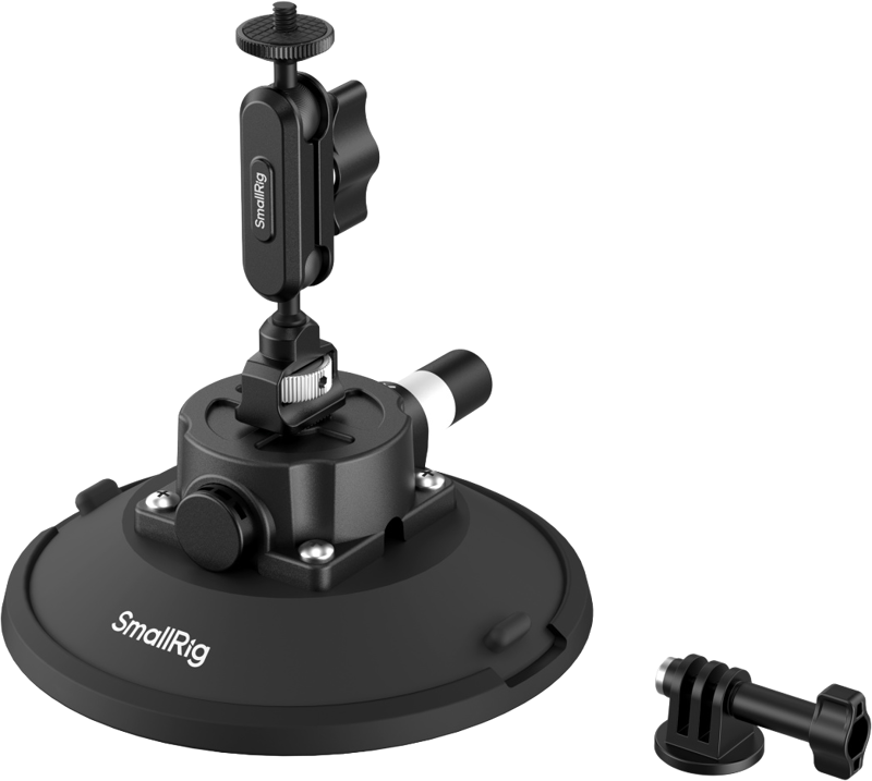SmallRig 5856 6" Suction Cup Mount for Action Cameras - 3