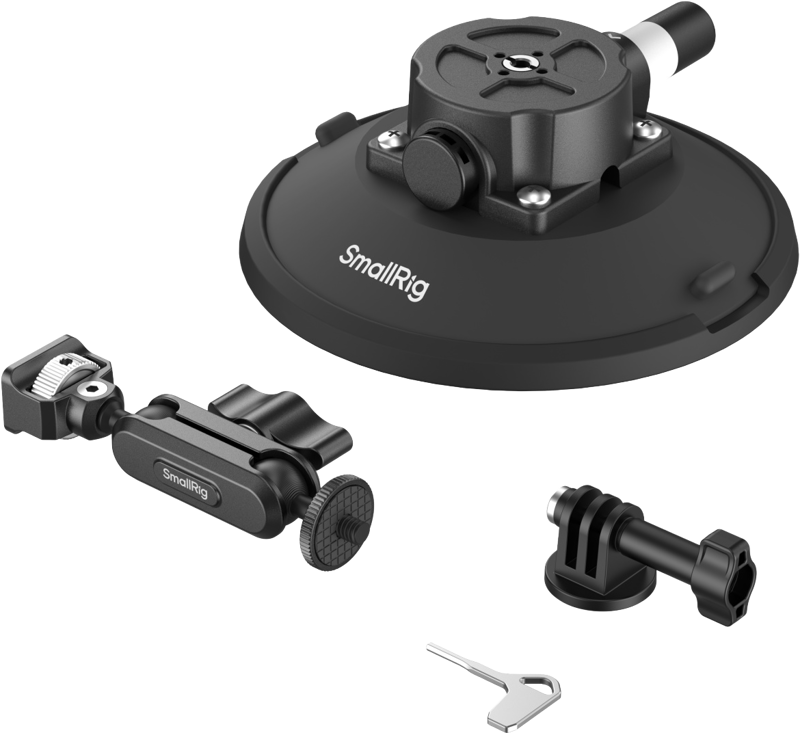 SmallRig 5856 6" Suction Cup Mount for Action Cameras - 2