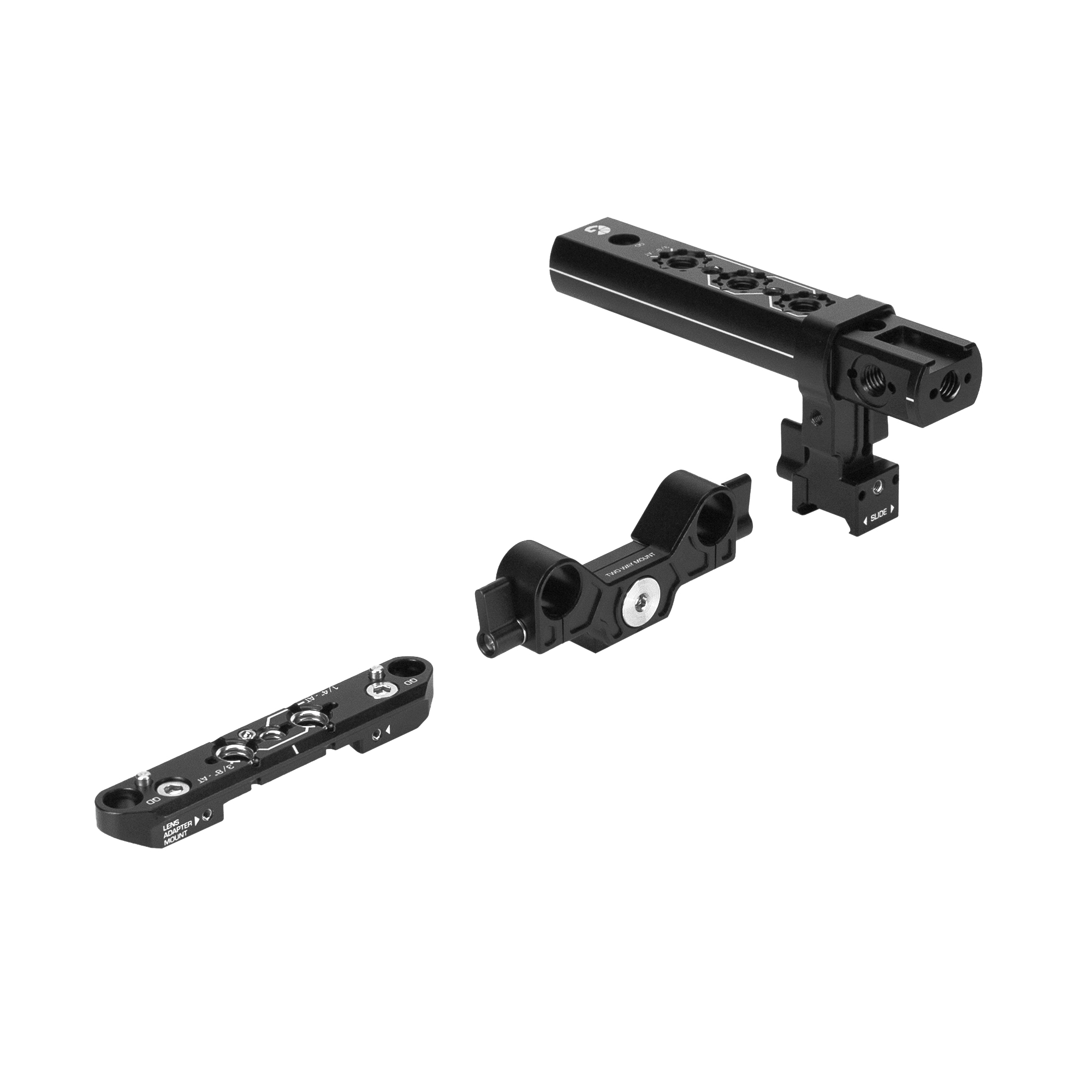 Bright Tangerine 15mm Top Plate Kit for RED KOMODO & KOMODO-X – för filmskapare