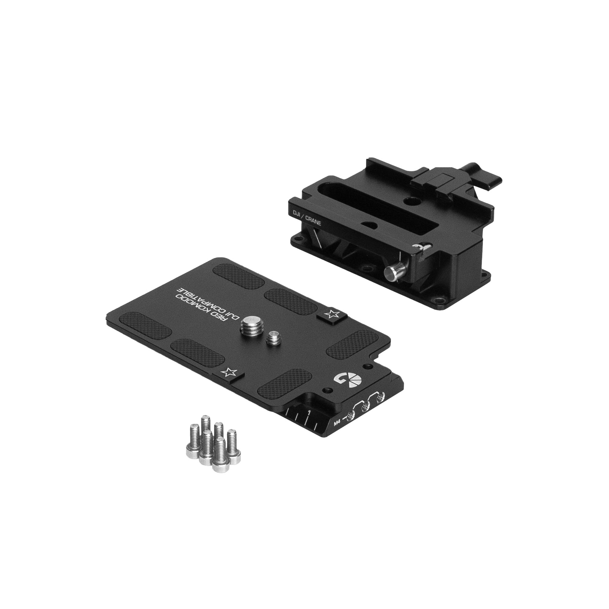 Bright Tangerine Riser Kit for 15mm Baseplate for RED KOMODO (DJI RS 2 & RS 3) - 3