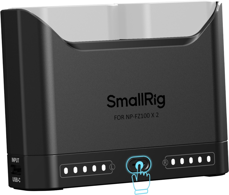 SmallRig 5489 Camera Battery Charger for NP-FZ100 - 5