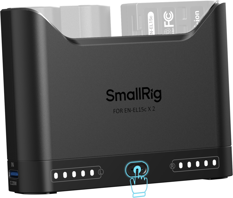 SmallRig 5491 Camera Battery Charger for EN-EL15c - 5
