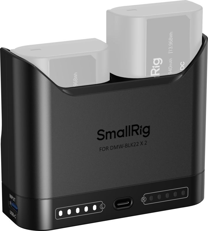 SmallRig 5492 Camera Battery Charger for DMW-BLK22 - 2