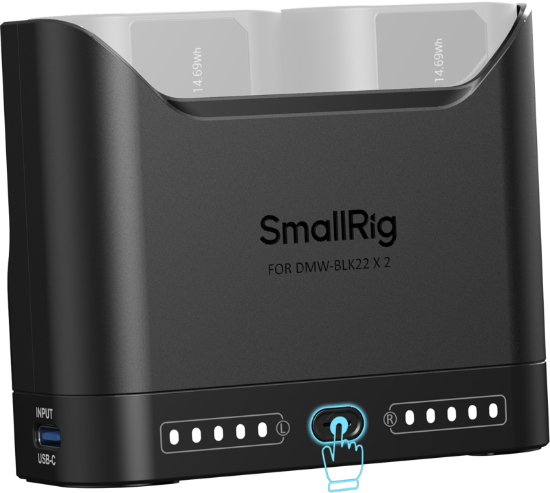 SmallRig 5492 Camera Battery Charger for DMW-BLK22 - 5
