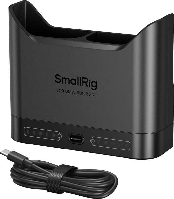 SmallRig 5492 Camera Battery Charger for DMW-BLK22 - 8