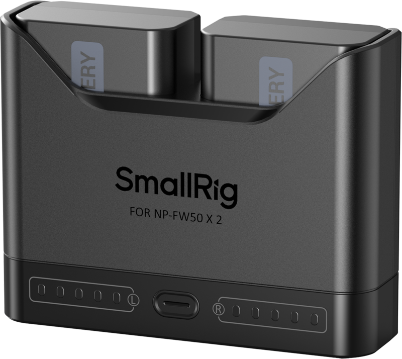 SmallRig 5493 Camera Battery Charger for NP-FW50 – för filmskapare - 7