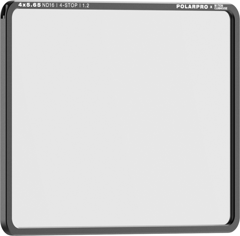 PolarPro 4x5.65 ND2 1stop Filter - 3