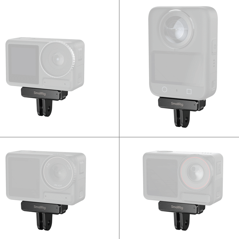 SmallRig 5813 Quick Release Mount Adapter for DJI Osmo 360 / Action 5 Pro / 4 / 3 - 4