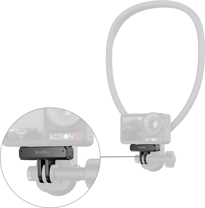 SmallRig 5813 Quick Release Mount Adapter for DJI Osmo 360 / Action 5 Pro / 4 / 3 - 5