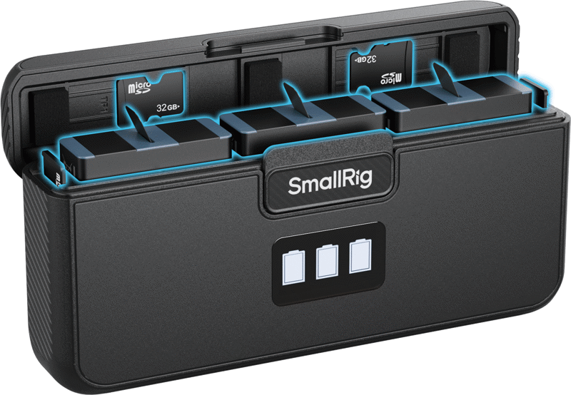 SmallRig 5418 Camera Battery Charger for GoPro 9/10/11/12 - 2
