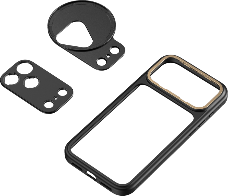 SmallRig 5790 FilMov Lightweight Photography Bumper Case for iPhone 17 Pro Black - 3