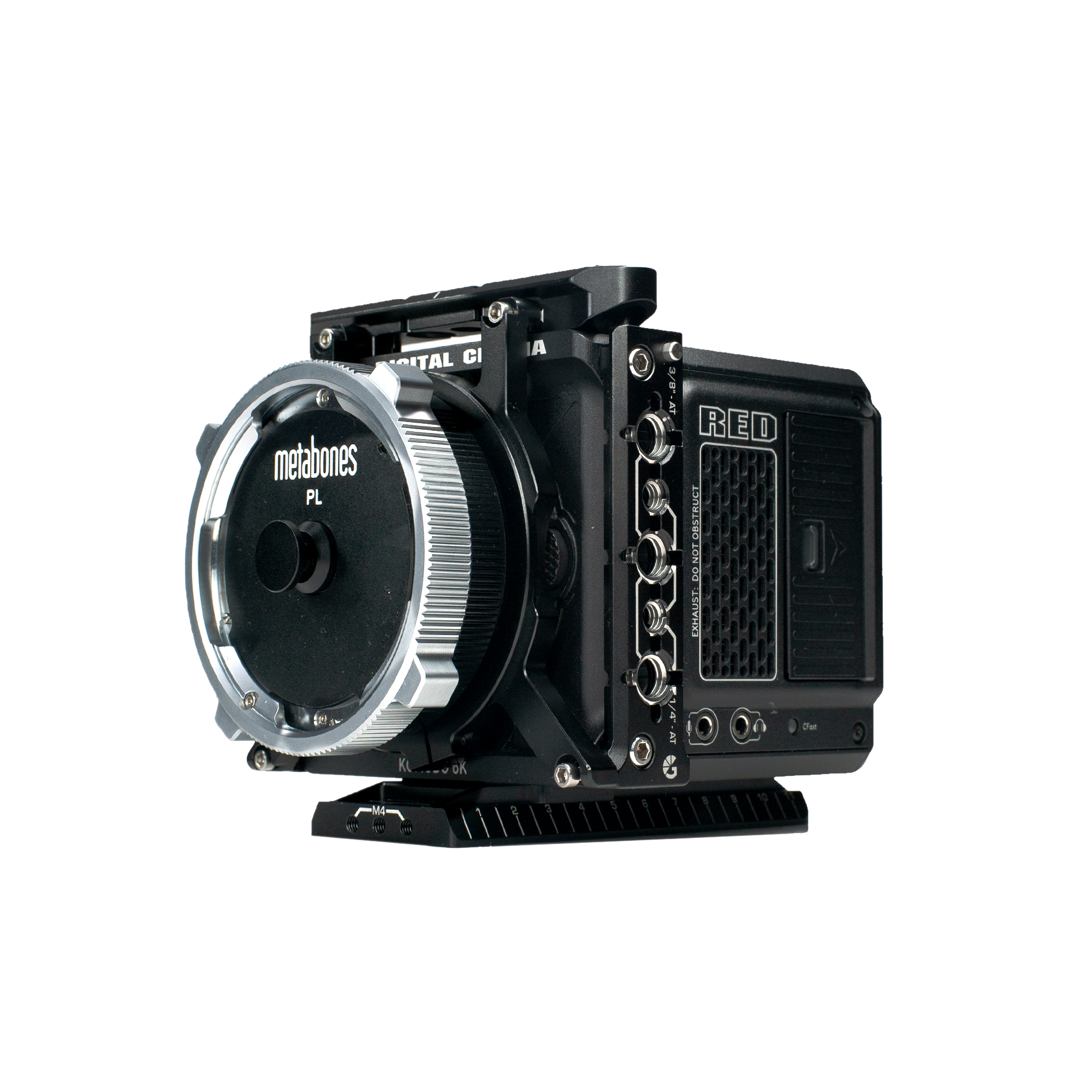 Bright Tangerine Metabones RF-PL Support for RED KOMODO - 5
