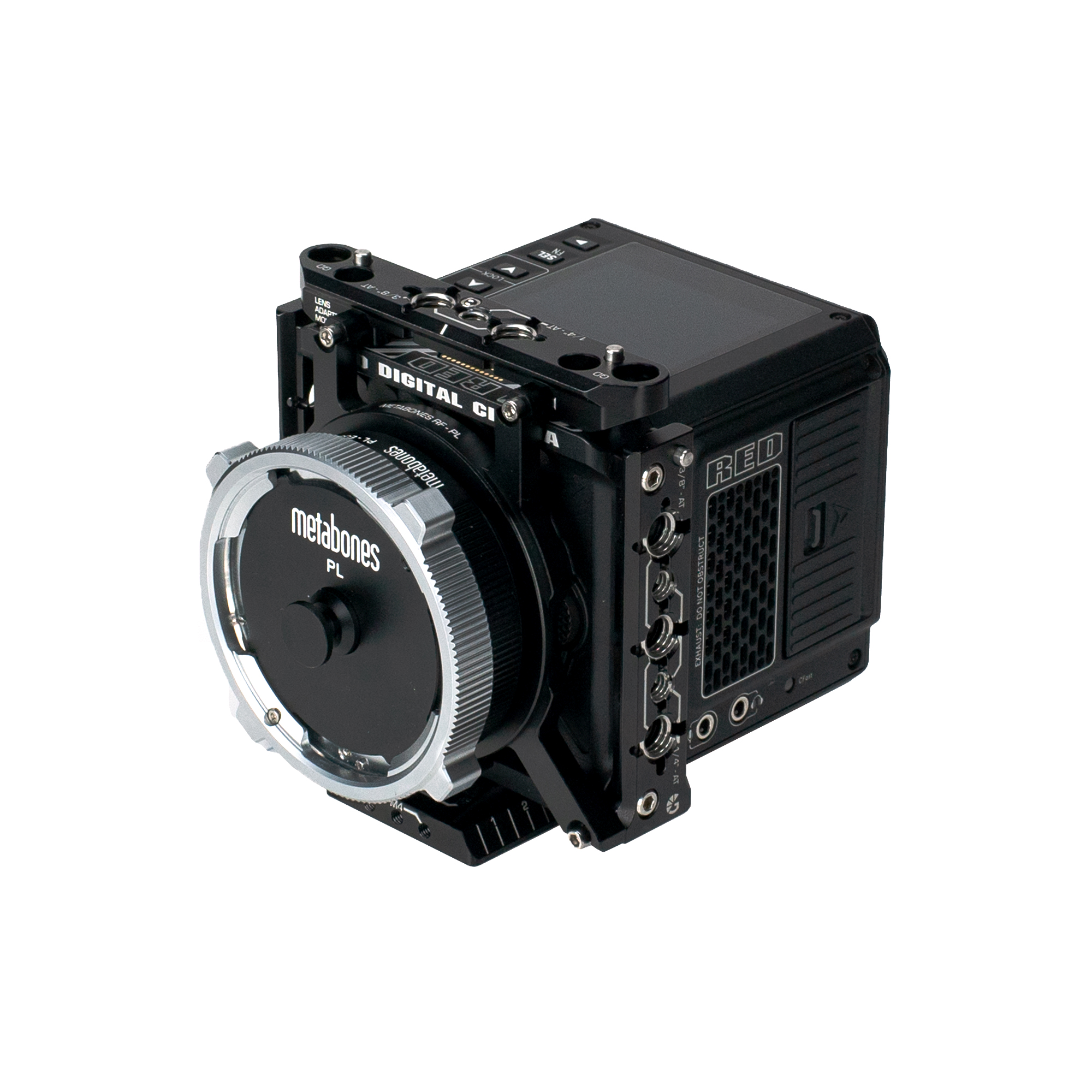 Bright Tangerine Metabones RF-PL Support for RED KOMODO - 4