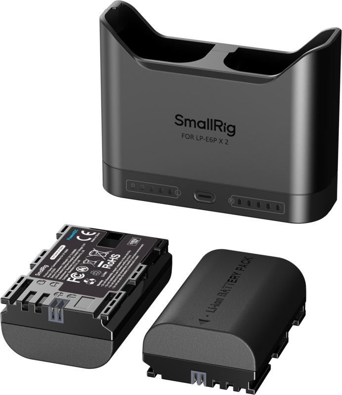 SmallRig 5484 Turbo Charging Kit for LP-E6NH Camera Batteries - 7