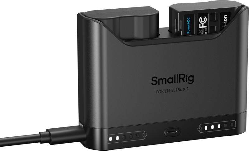 SmallRig 5486 Turbo Charging Kit for EN-EL15c Camera Batteries - 4