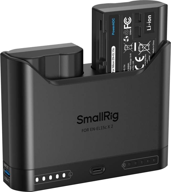 SmallRig 5486 Turbo Charging Kit for EN-EL15c Camera Batteries - 2