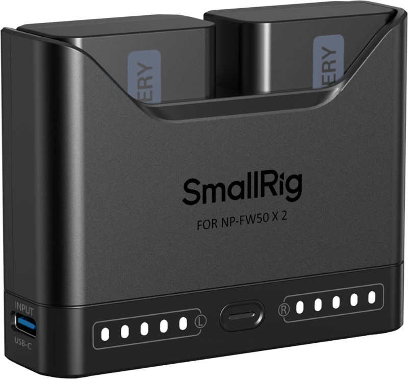 SmallRig 5488 Turbo Charging Kit for NP-FW50 Camera Batteries – för filmskapare