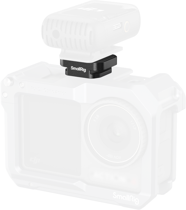 SmallRig 5472 Mount Plate with Cold Shoe Mount (4pcs) - 5