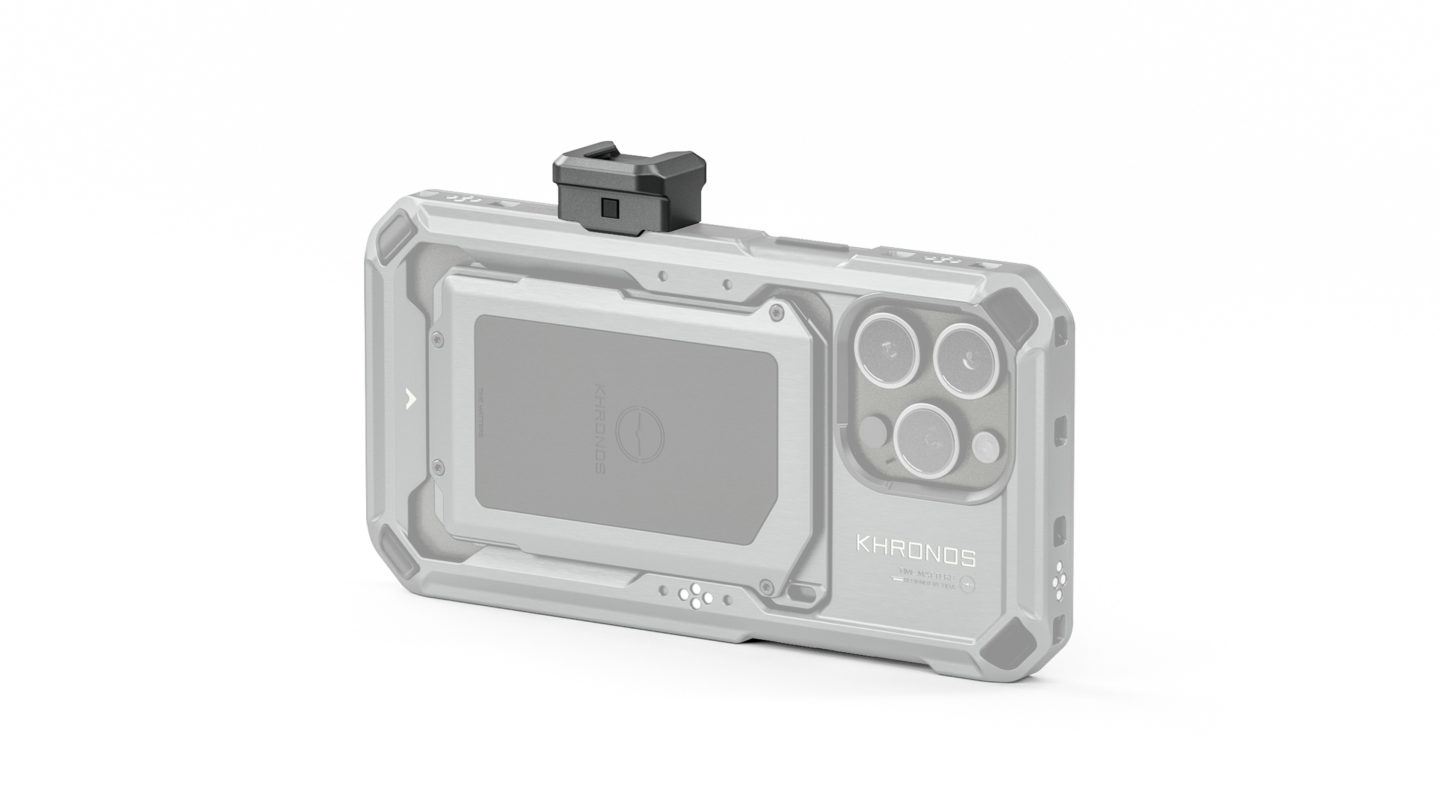 Tilta Khronos Cold Shoe Quick Release Adapter - Space Gray