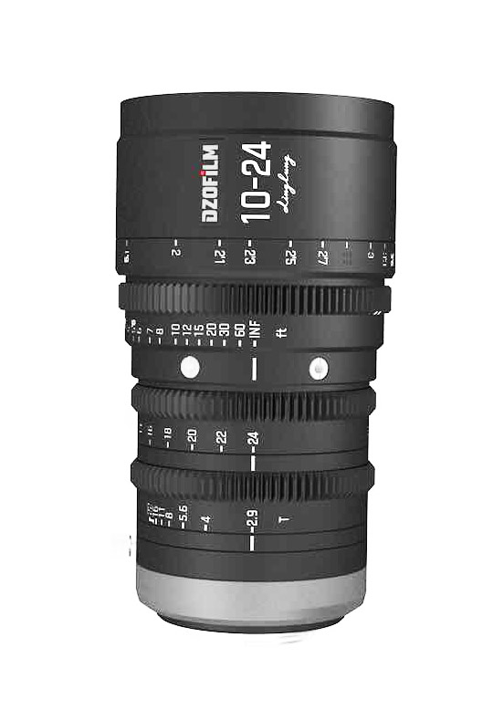 DZOFILM LingLung 10-24mm T2.9 Cinema Zoom Prime Lens MFT - 4