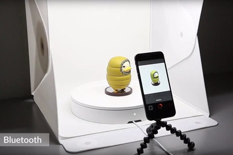 Orangemonkie Mini Turntable Foldio360 Kit Med Tält – för filmskapare - 13