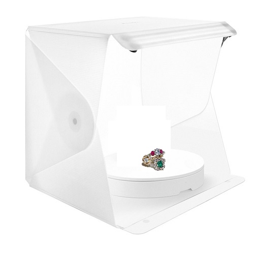 Orangemonkie Mini Turntable Foldio360 Kit Med Tält – för filmskapare - 2
