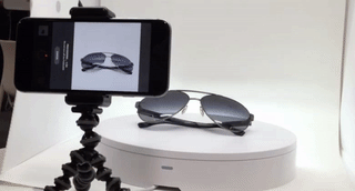 Orangemonkie Mini Turntable Foldio360 Kit Med Tält – för filmskapare - 16