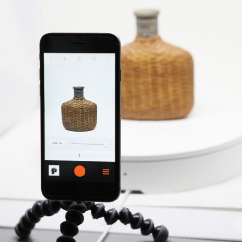 Orangemonkie Mini Turntable Foldio360 Kit Med Tält – för filmskapare - 6