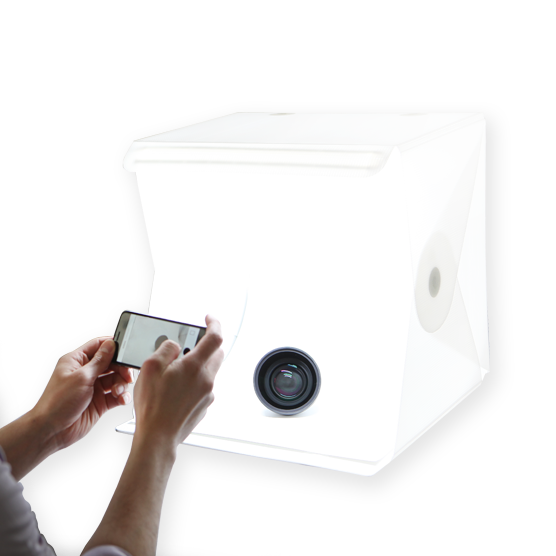 Orangemonkie Mini Turntable Foldio360 Kit Med Tält – för filmskapare - 18