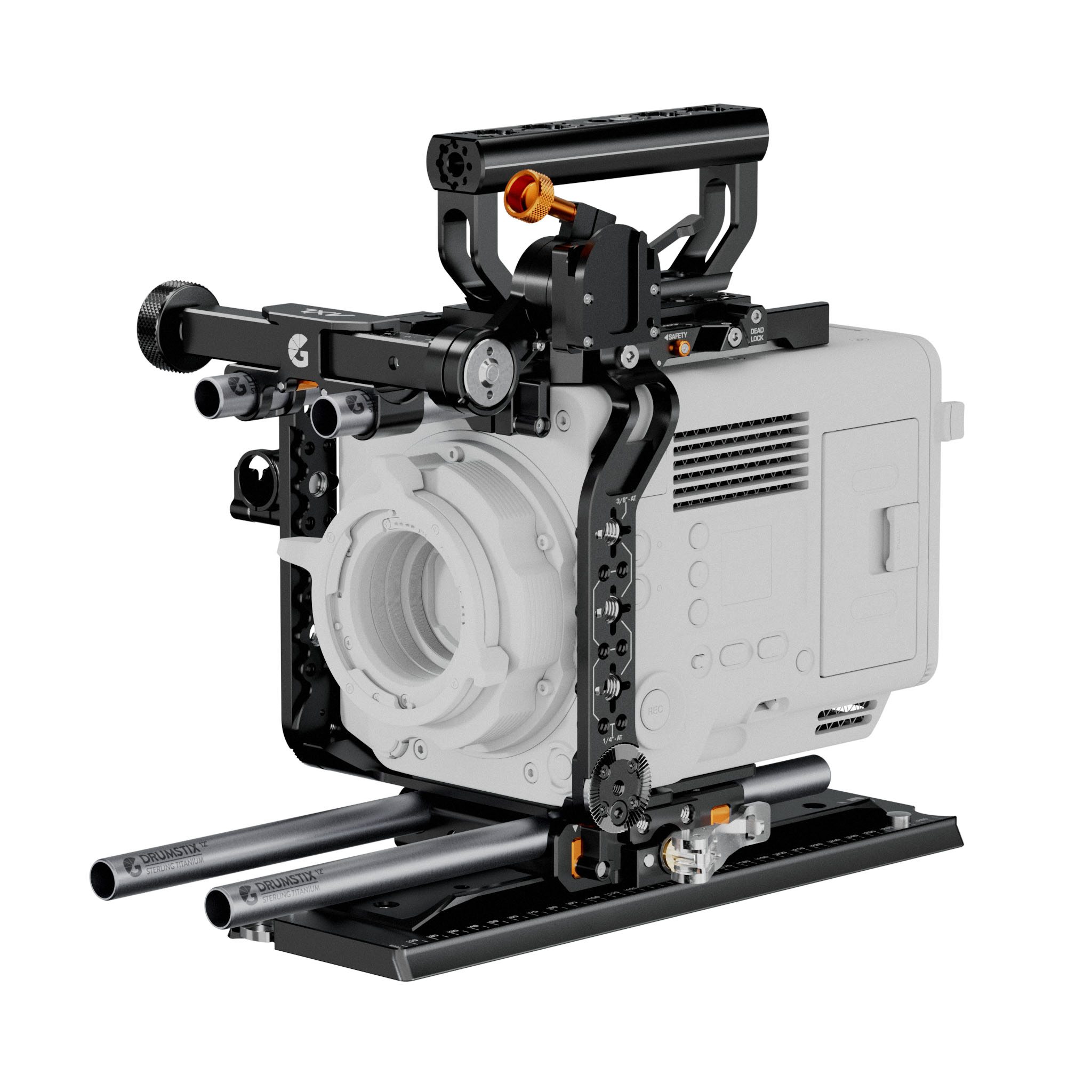Bright Tangerine LeftField 3 ARRI Standard Dovetail 12" (30.48cm) - 6