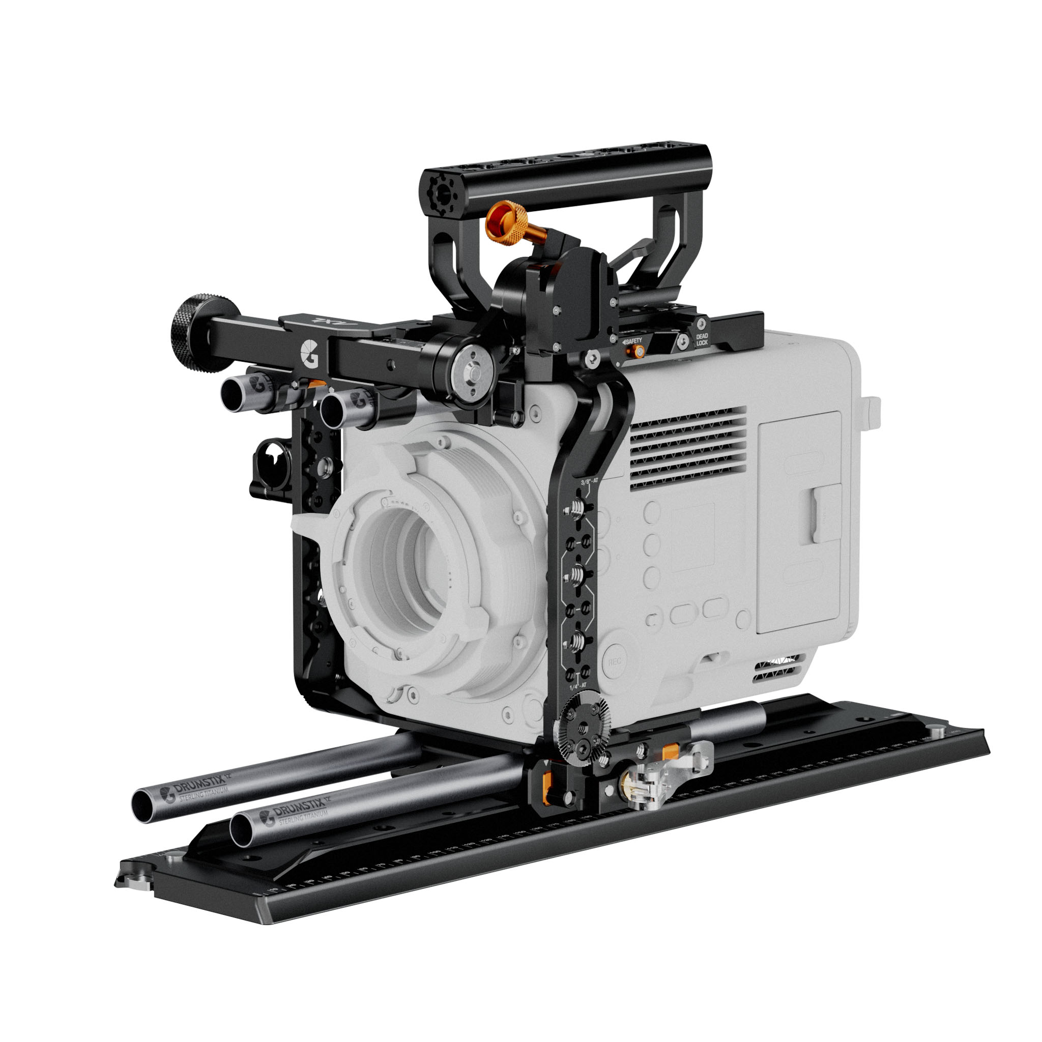 Bright Tangerine LeftField 3 ARRI Standard Dovetail 18" (45.72cm) - 6