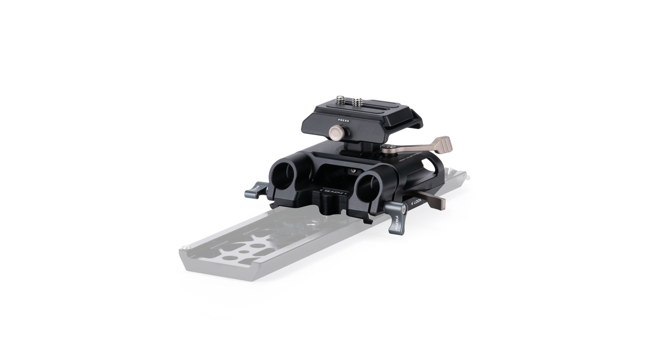 Tilta Arca Height Adjustable 15mm LWS Baseplate - Black