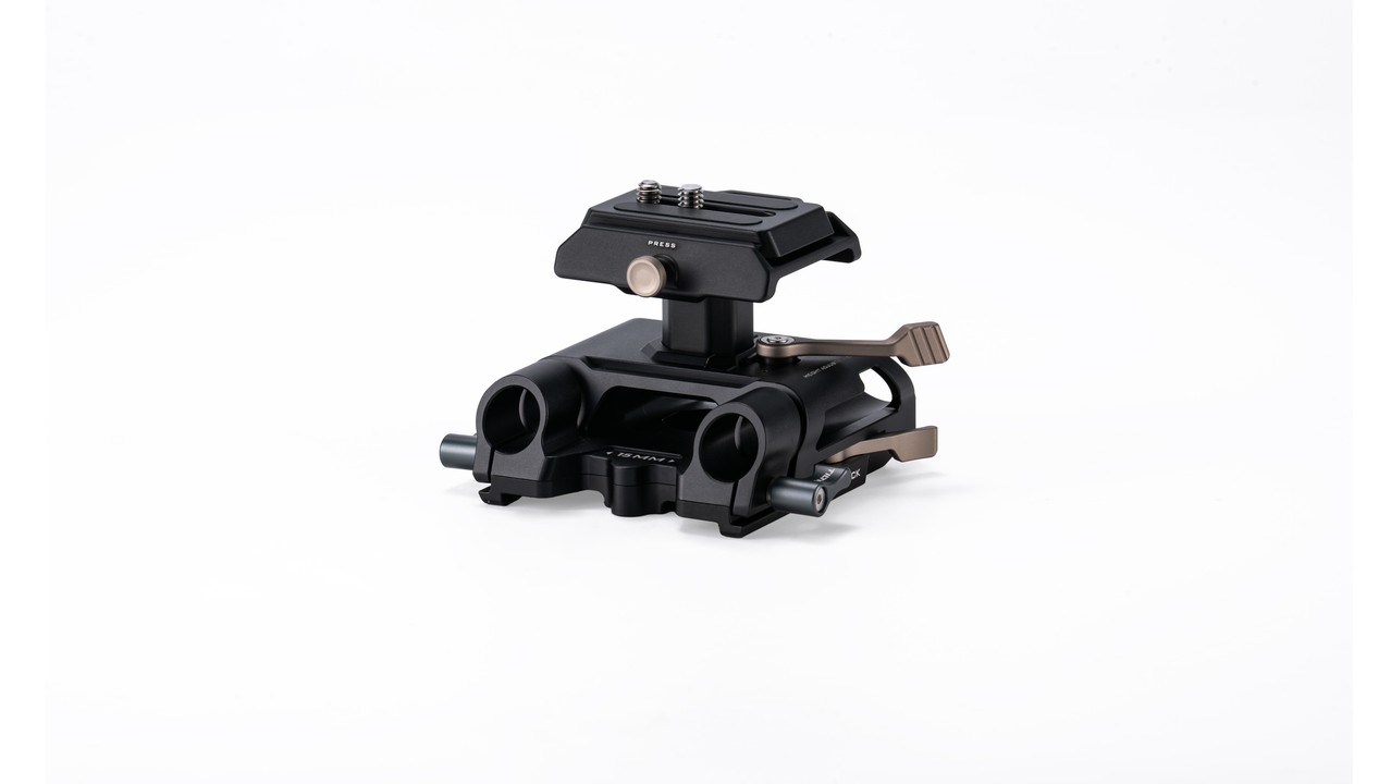 Tilta Arca Height Adjustable 15mm LWS Baseplate - Black - 4
