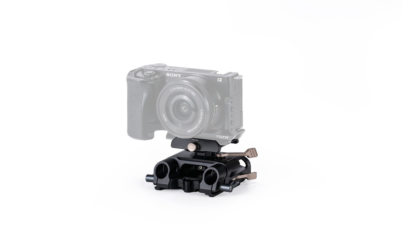 Tilta Arca Height Adjustable 15mm LWS Baseplate - Black - 5