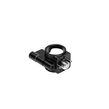 Bright Tangerine 3/8" Anti-Twist to 19mm Rod Mount
