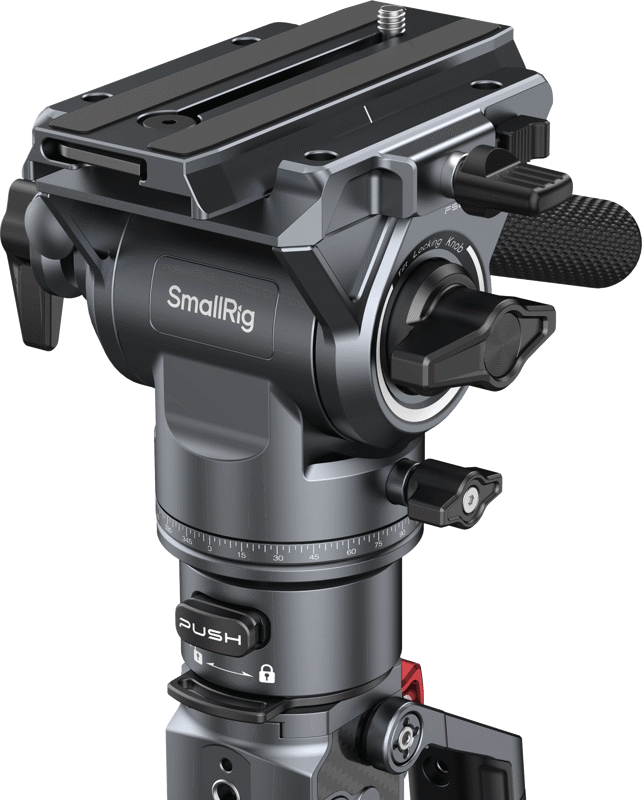SmallRig 5565 Carbon Fiber Video Monopod – för filmskapare - 4