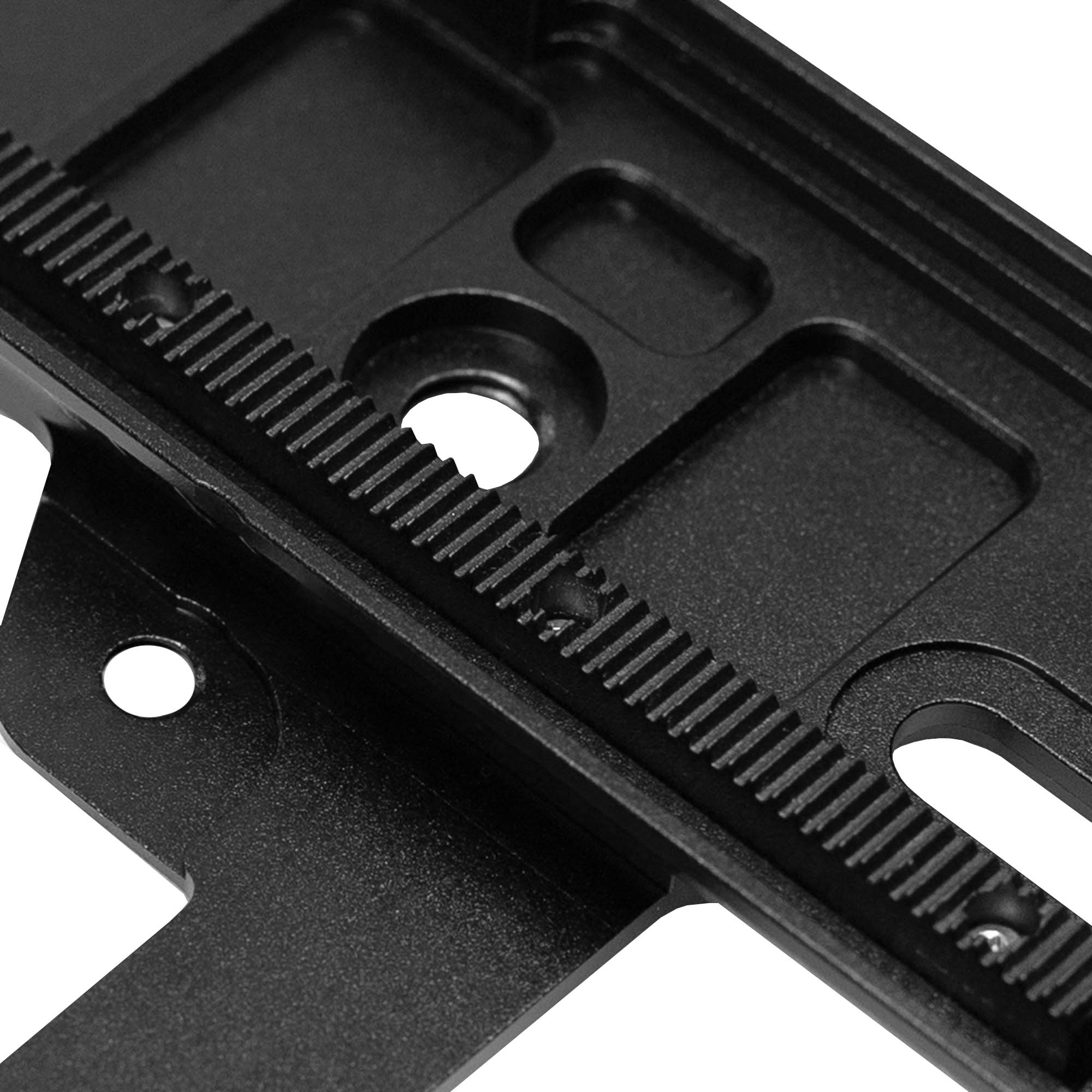 Bright Tangerine Gear Rack Upgrade for DJI RS 2 & RS 3 Dovetails - 3