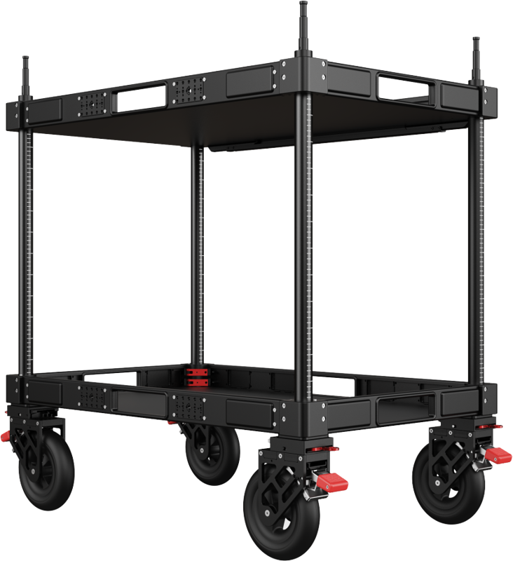 SmallRig 5991 36" Video Production Camera Cart (Lite) - 4