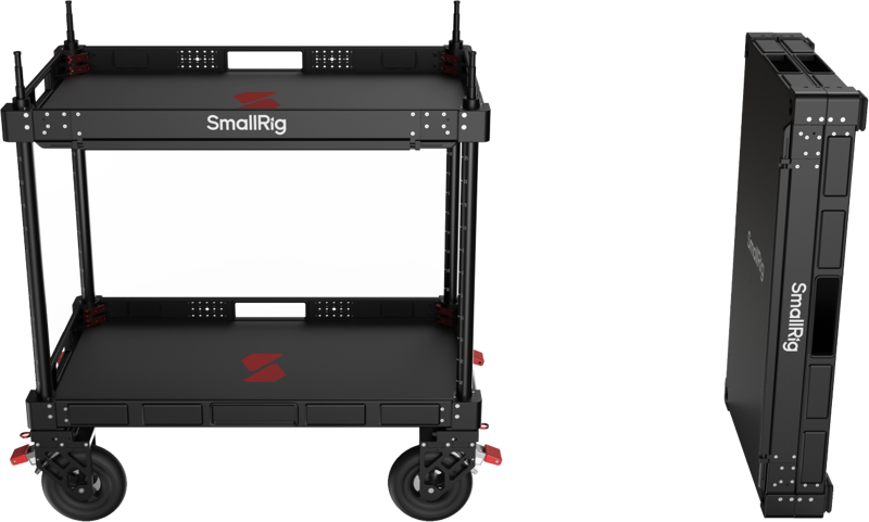 SmallRig 5991 36" Video Production Camera Cart (Lite) - 6