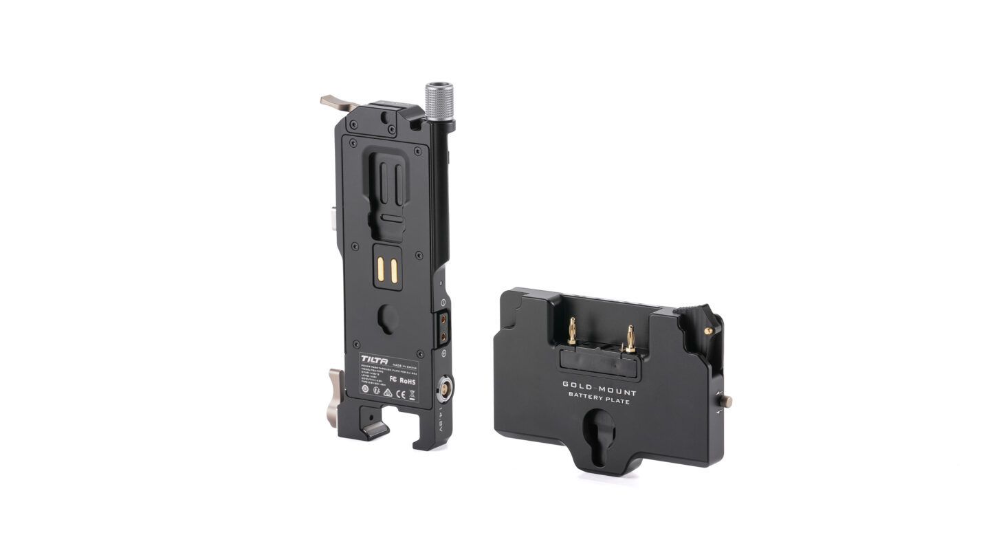 Tilta Battery Plate to DJI RS 4 Power Pass-through Plate Kit - V Mount - 7