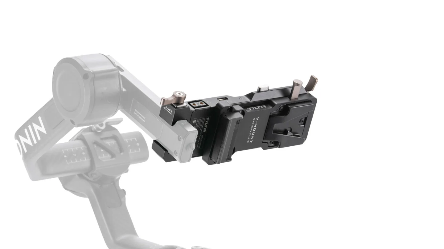 Tilta Battery Plate to DJI RS 4 Power Pass-through Plate Kit - L Series - 10